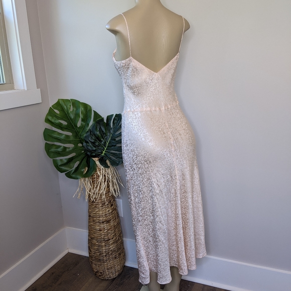 Vintage Silk Midi Slip Dress - Picture 4 of 8